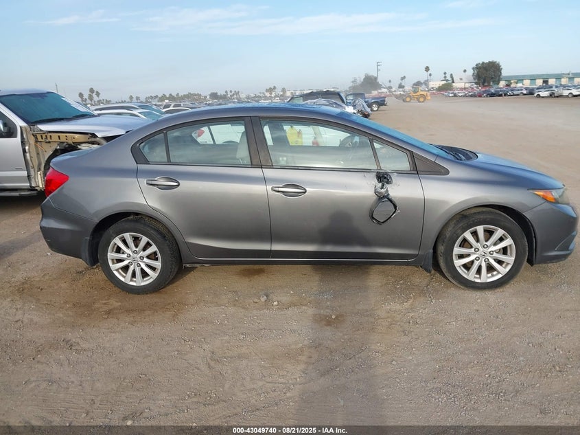 2012 Honda Civic Ex-L VIN: 19XFB2F91CE308084 Lot: 43049740