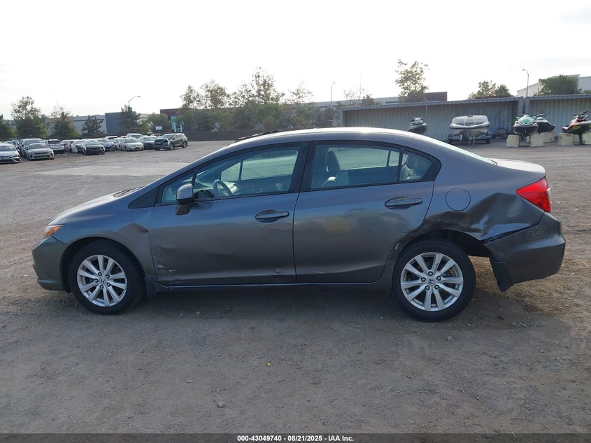 2012 Honda Civic Ex-L VIN: 19XFB2F91CE308084 Lot: 43049740
