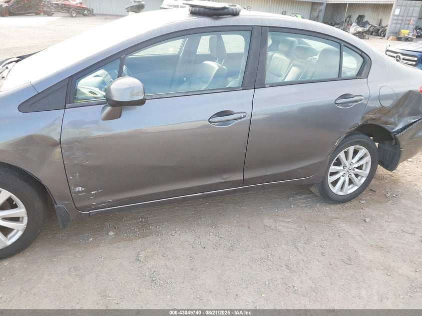 2012 Honda Civic Ex-L VIN: 19XFB2F91CE308084 Lot: 43049740