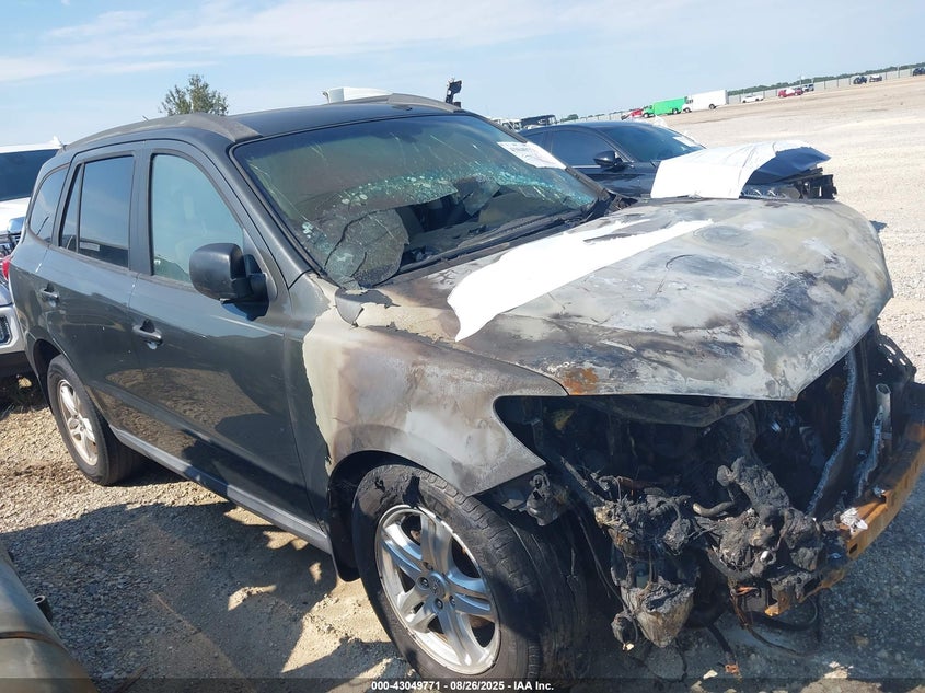 5NMSG3AB0AH392047 2010 Hyundai Santa Fe Gls auction photo 1