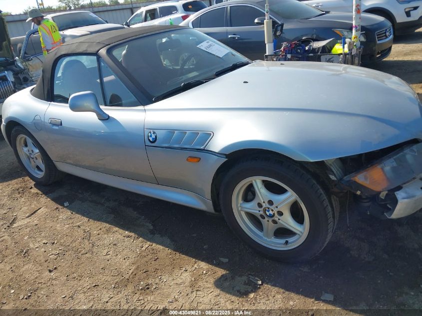 1996 BMW Z3 1.9 VIN: 4USCH7323TLB68811 Lot: 43049821