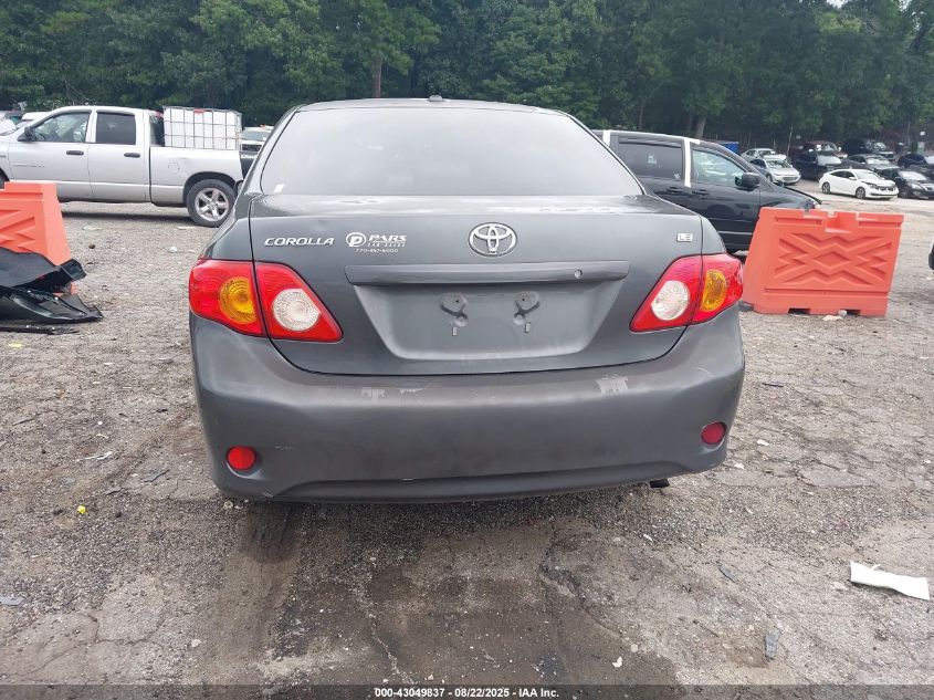 2010 Toyota Corolla Le VIN: 2T1BU4EE9AC320725 Lot: 43049837