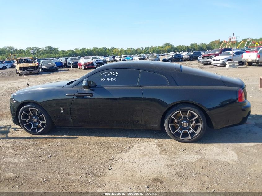 2018 Rolls-Royce Wraith VIN: SCA665C51JUX86955 Lot: 43050015