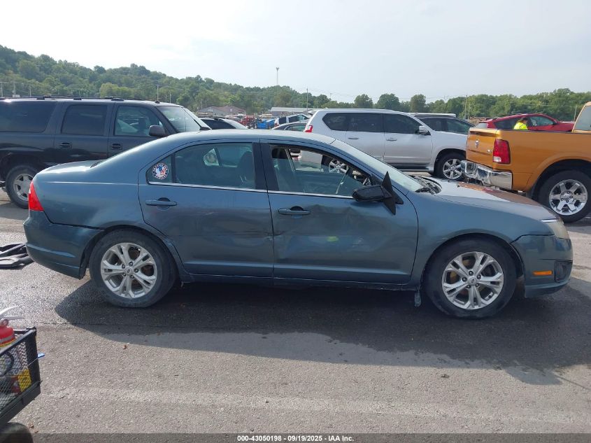 2012 Ford Fusion Se VIN: 3FAHP0HAXCR248844 Lot: 43050198