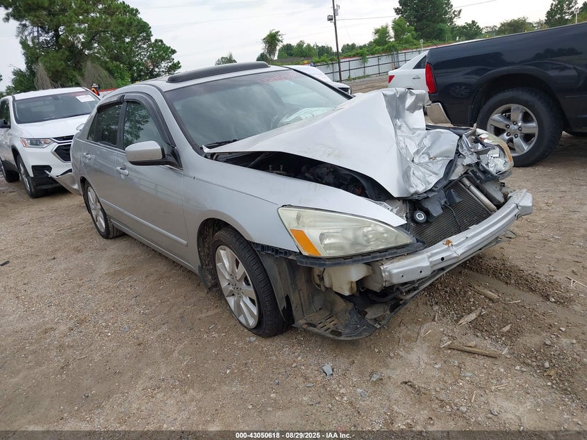 1HGCM66847A098621 2007 Honda Accord 3.0 Ex auction photo 1