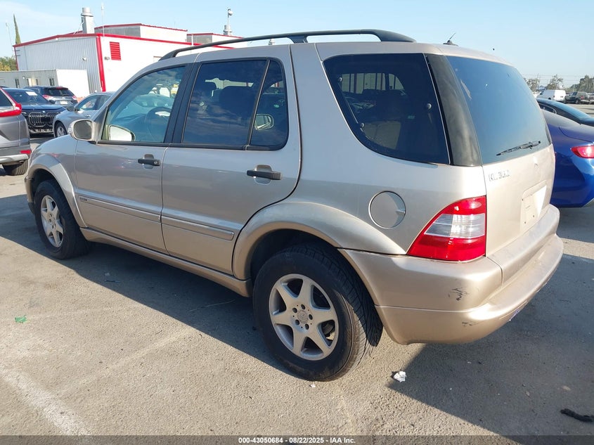 2003 Mercedes-Benz Ml 350 gold other gasoline 4JGAB57E63A452610 photo #4