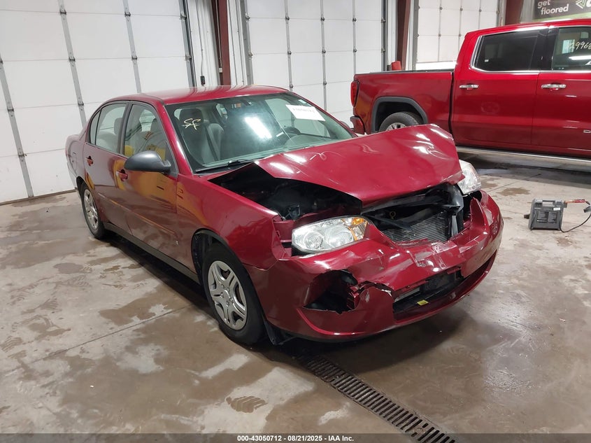 2007 Chevrolet Malibu Ls brown sedan gasoline 1G1ZS57F57F167396 photo #1