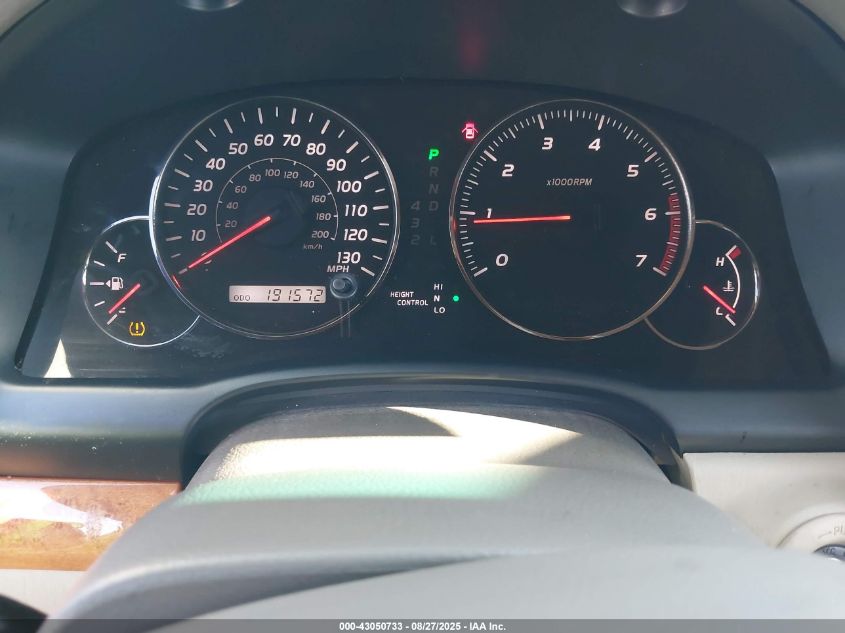 2006 Lexus Gx 470 VIN: JTJBT20X360112080 Lot: 43050733