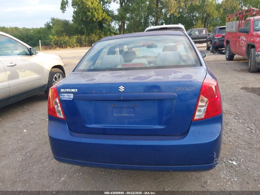 2007 Suzuki Forenza Convenience VIN: KL5JD56Z37K697826 Lot: 43050956