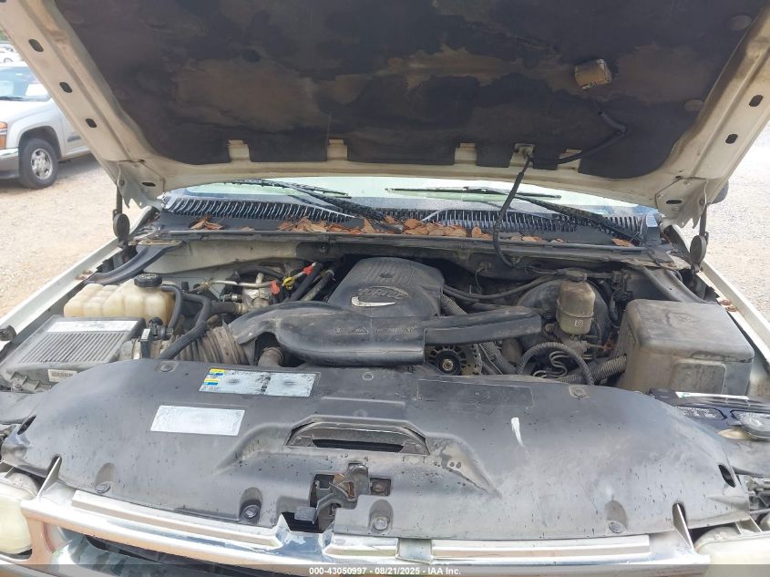 2002 Chevrolet Tahoe Ls VIN: 1GNEC13V42J303653 Lot: 43050997