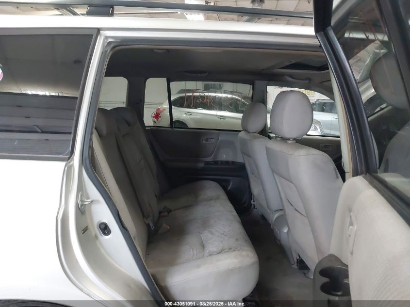 2007 Toyota Highlander V6 VIN: JTEGP21A770138802 Lot: 43051091