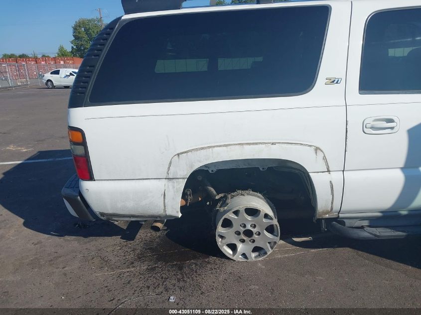 2005 Chevrolet Suburban 1500 Z71 VIN: 3GNEC16Z95G142253 Lot: 43051109