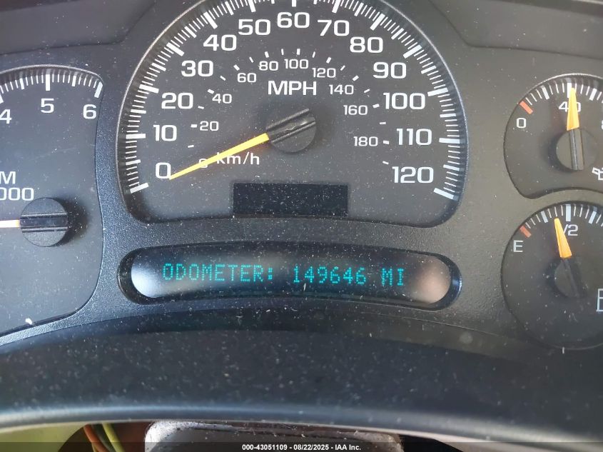 2005 Chevrolet Suburban 1500 Z71 VIN: 3GNEC16Z95G142253 Lot: 43051109