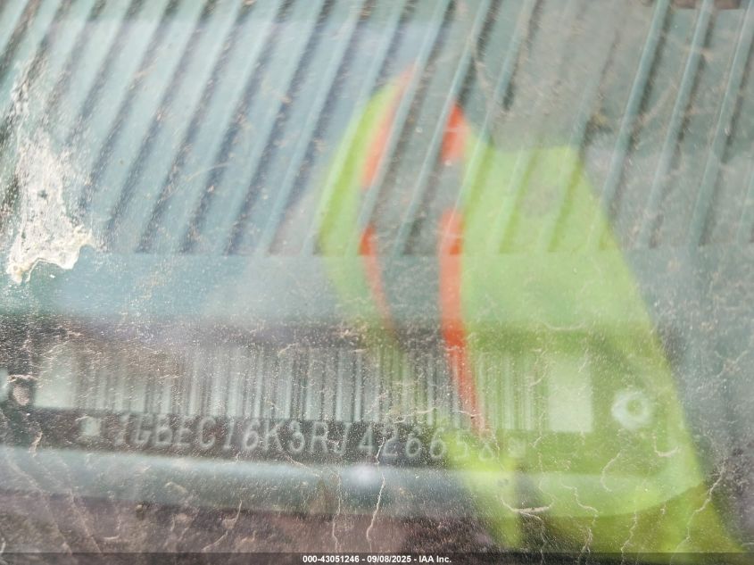 1994 Chevrolet Suburban C1500 VIN: 1GBEC16K3RJ426658 Lot: 43051246