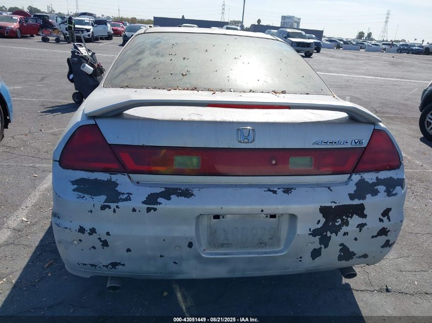 2002 Honda Accord 3.0 Ex VIN: 1HGCG22552A029036 Lot: 43051449