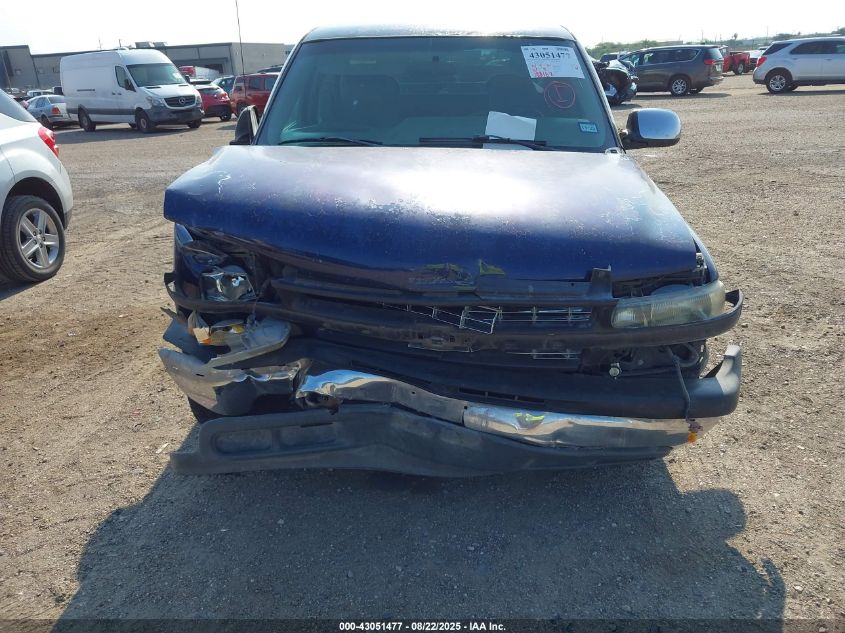 2001 Chevrolet Silverado 1500 Ls VIN: 2GCEC19T811199109 Lot: 43051477