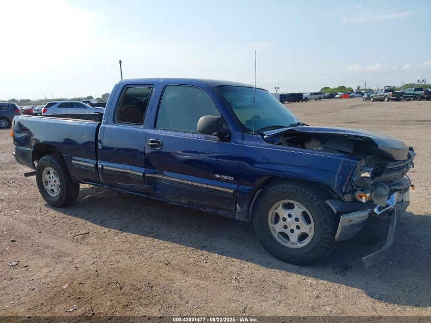 2001 Chevrolet Silverado 1500 Ls VIN: 2GCEC19T811199109 Lot: 43051477