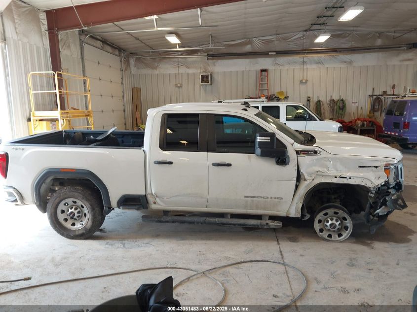 2022 GMC Sierra 2500Hd 4Wd Double Cab Standard Bed Pro VIN: 1GT59LE71NF241976 Lot: 43051483