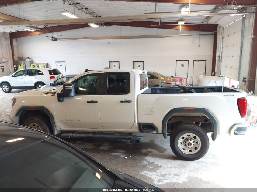 2022 GMC Sierra 2500Hd 4Wd Double Cab Standard Bed Pro VIN: 1GT59LE71NF241976 Lot: 43051483