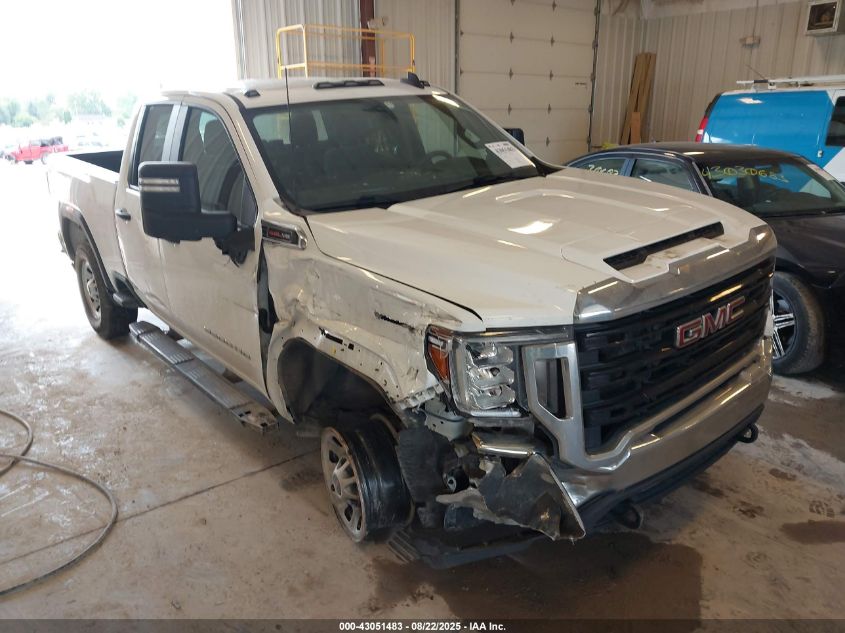 2022 GMC Sierra 2500Hd 4Wd Double Cab Standard Bed Pro VIN: 1GT59LE71NF241976 Lot: 43051483