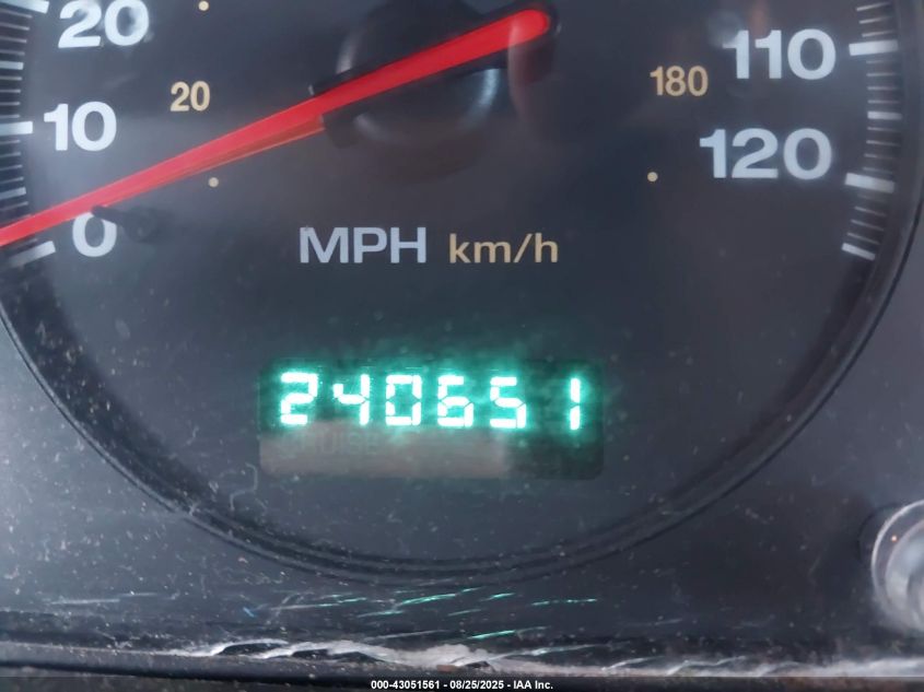 2001 Jeep Grand Cherokee VIN: 4J4GW48S01C650290 Lot: 43051561