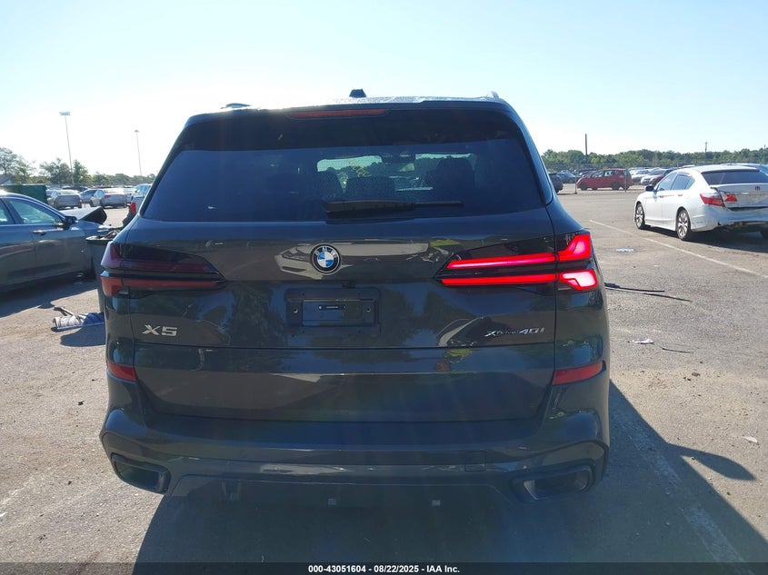 2025 BMW X5 XDRIVE40I - 5UX23EU09S9Z74659