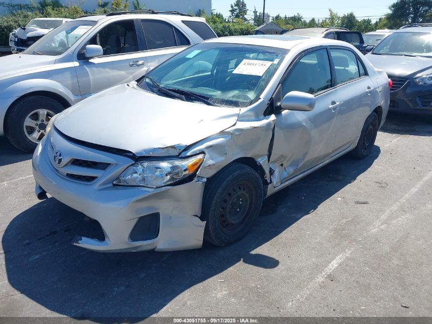 2011 Toyota Corolla Le VIN: 2T1BU4EE8BC608723 Lot: 43051755