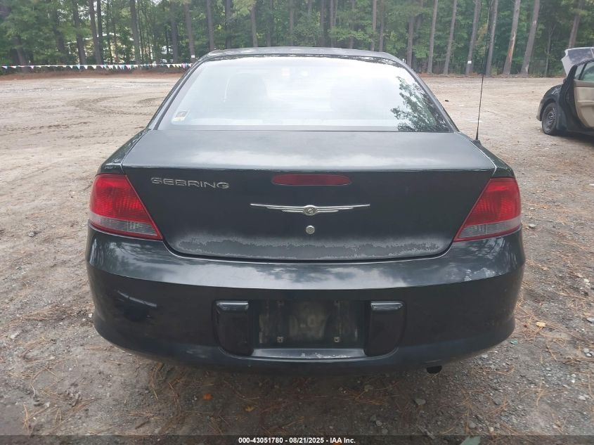 2004 Chrysler Sebring Lx VIN: 1C3EL46X64N471077 Lot: 43051780