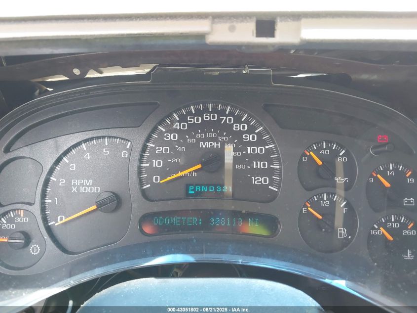 2003 GMC Sierra 1500Hd Slt VIN: 1GTGK13U53F230020 Lot: 43051802