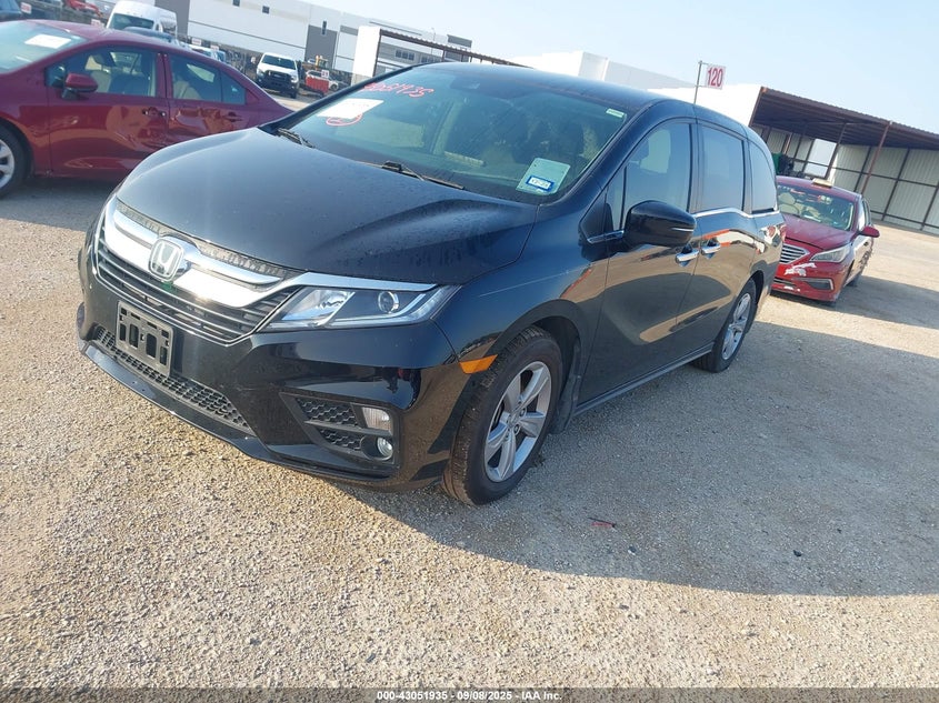 Vin: 5fnrl6h53lb022596, lot: 43546096, honda odyssey ex 20202