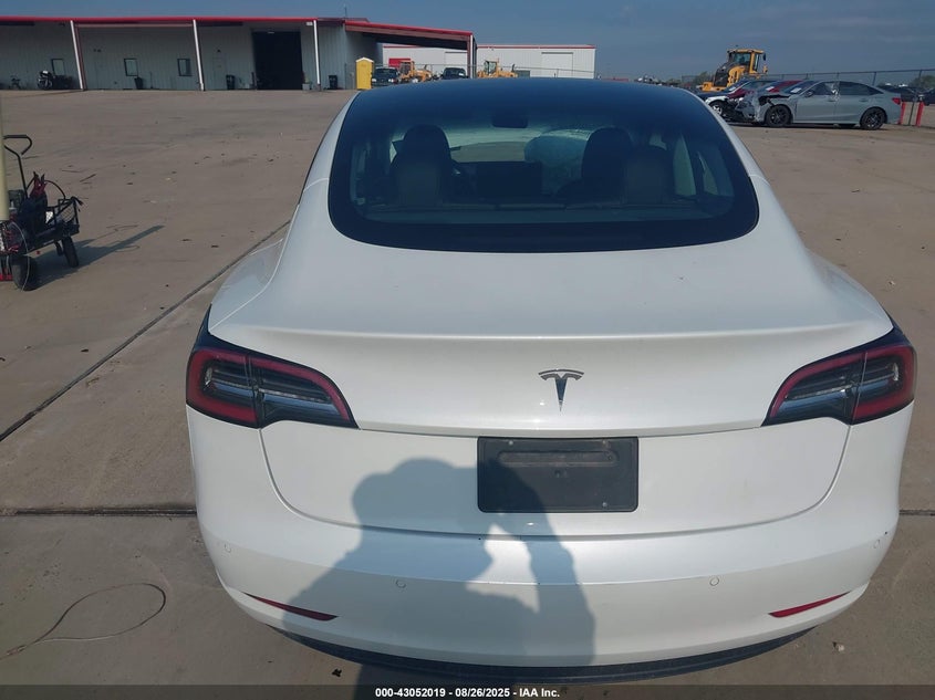 2022 Tesla Model 3 Rear-Wheel Drive VIN: 5YJ3E1EA1NF115074 Lot: 43052019