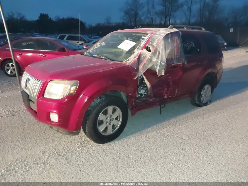 Vin: 4m2cn8bg1akj13334, lot: 43546297, mercury mariner 20102