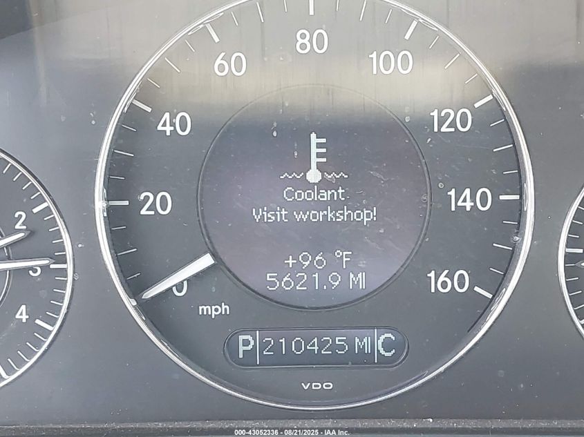 2004 Mercedes-Benz E 320 VIN: WDBUF65J34A562171 Lot: 43052336