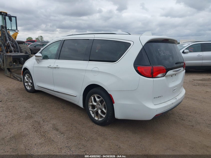 Vin: 2c4rc1gg5jr170756, lot: 43546542, chrysler pacifica limited 20183