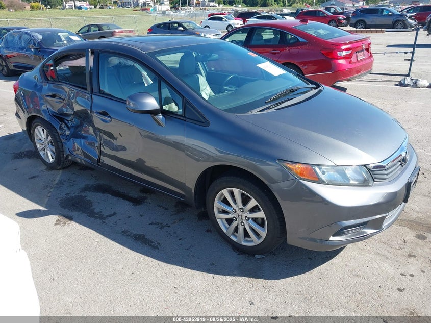 19XFB2F9XCE013923 2012 Honda Civic Ex-L auction photo 1