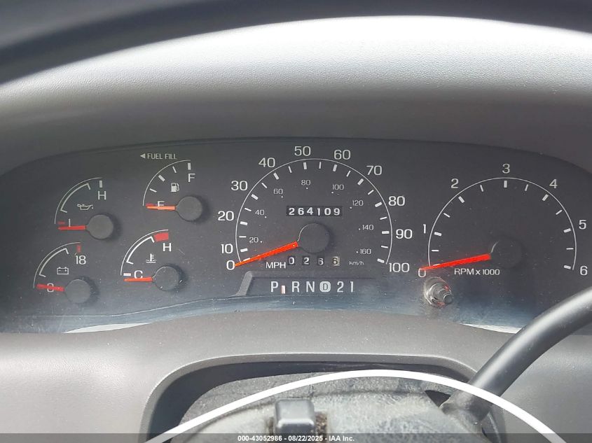 2001 Ford F-250 Lariat/Xl/Xlt VIN: 1FTNW21S91EA22843 Lot: 43052986