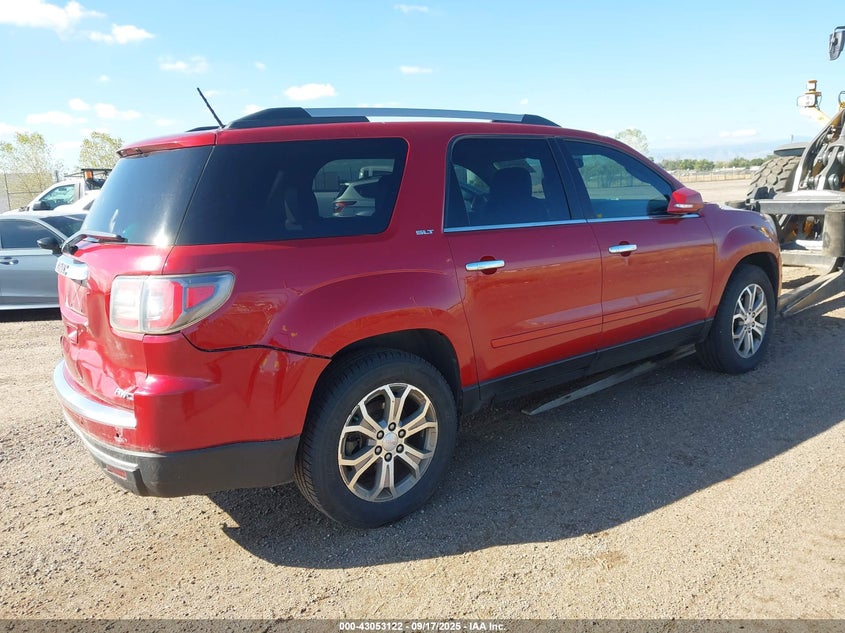 Vin: 1gkkvskd8dj204751, lot: 43547283, gmc acadia slt-2 20134