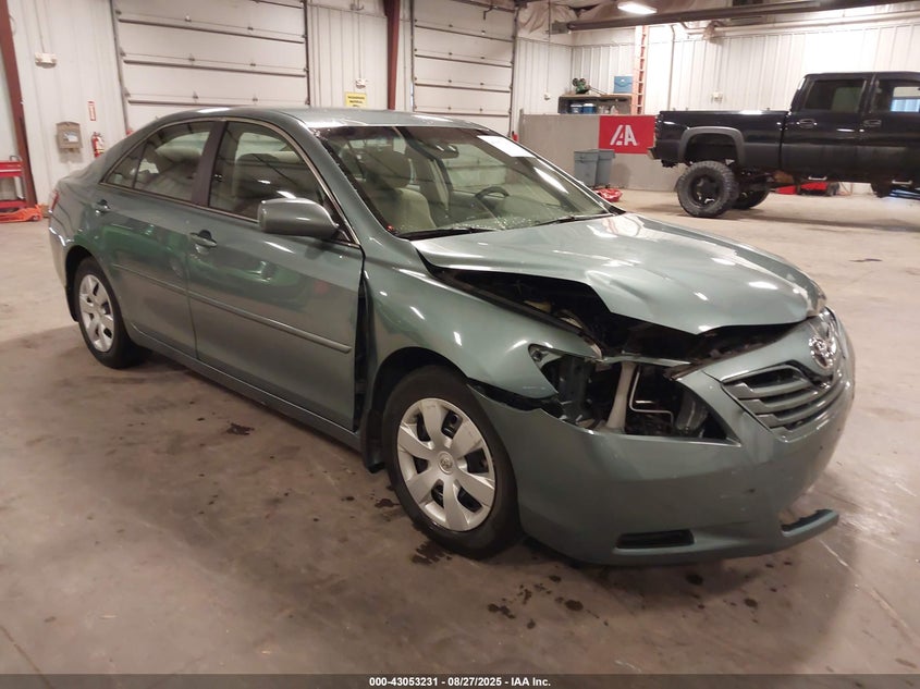 2009 Toyota Camry Le blue sedan gasoline 4T4BE46K89R129928 photo #1