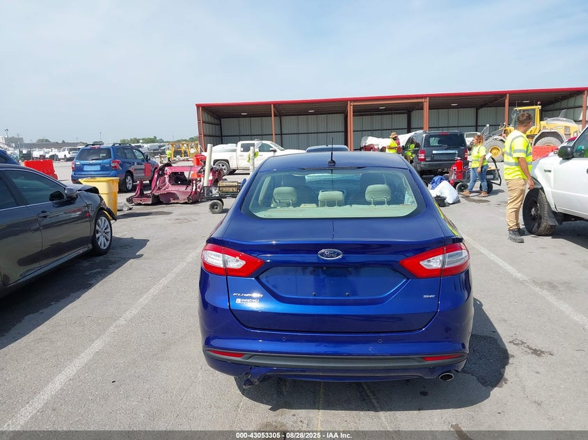 2016 Ford Fusion Se VIN: 1FA6P0H75G5103750 Lot: 43053305