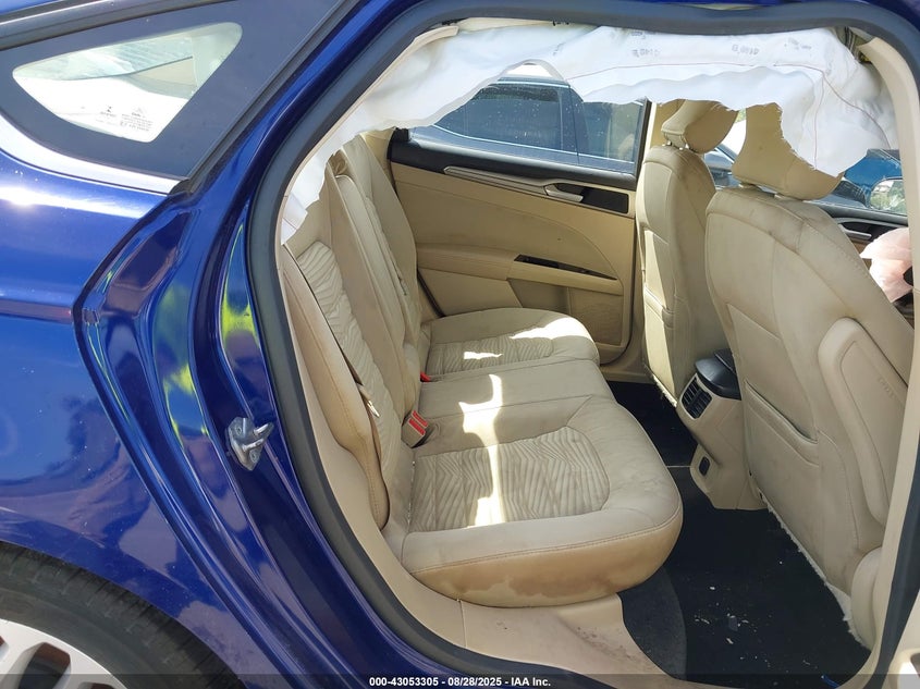 2016 Ford Fusion Se VIN: 1FA6P0H75G5103750 Lot: 43053305