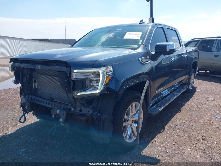 2021 GMC SIERRA 1500 2WD  SHORT BOX SLT - 1GTP8DED5MZ265248