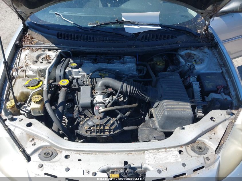 2001 Dodge Stratus Se VIN: 1B3EJ46XX1N580328 Lot: 43053419