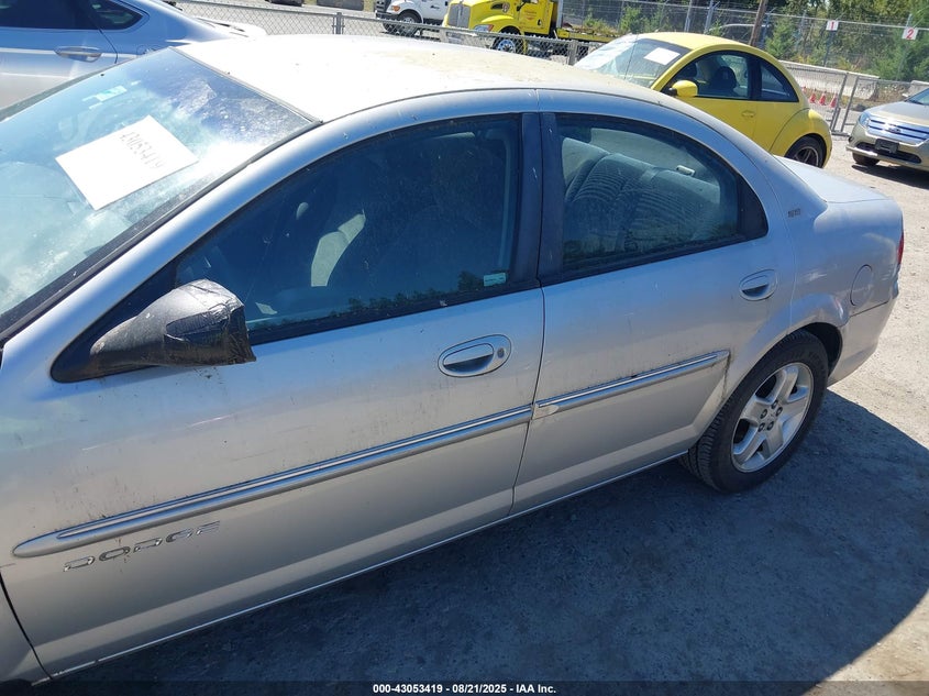 2001 Dodge Stratus Se VIN: 1B3EJ46XX1N580328 Lot: 43053419