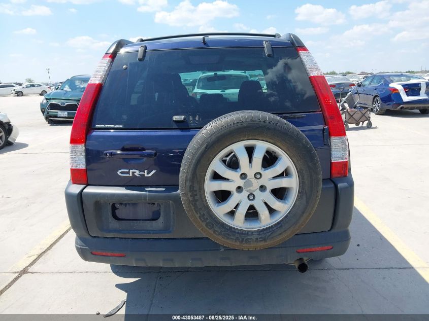 2006 Honda Cr-V Ex VIN: JHLRD78866C020505 Lot: 43053487