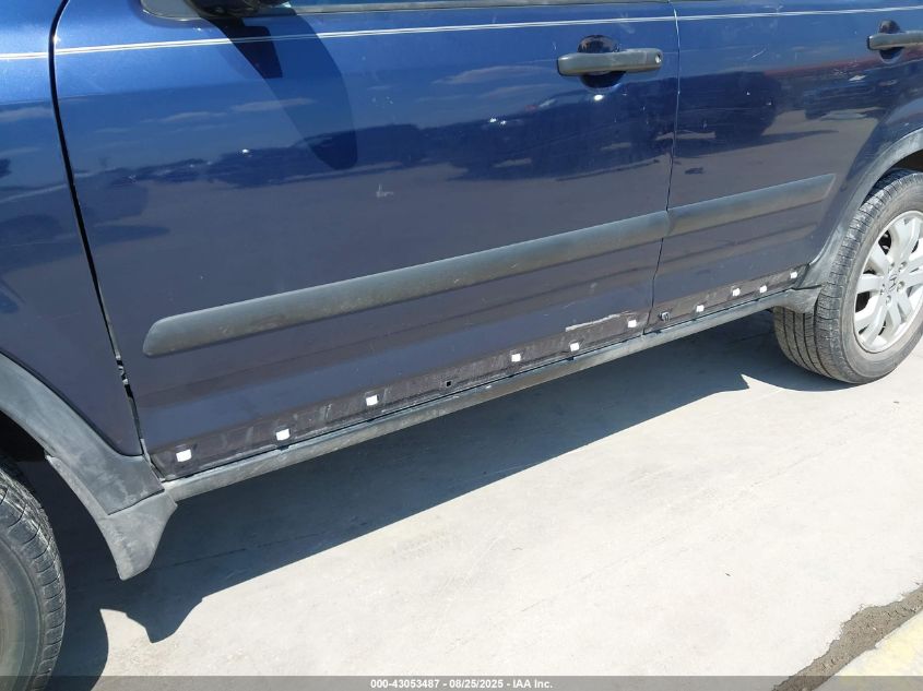 2006 Honda Cr-V Ex VIN: JHLRD78866C020505 Lot: 43053487