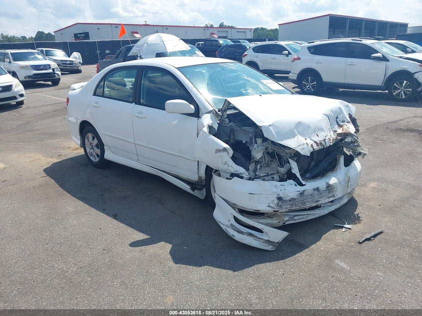 2008 Toyota Corolla S white sedan gasoline 1NXBR32E38Z001930 photo #1