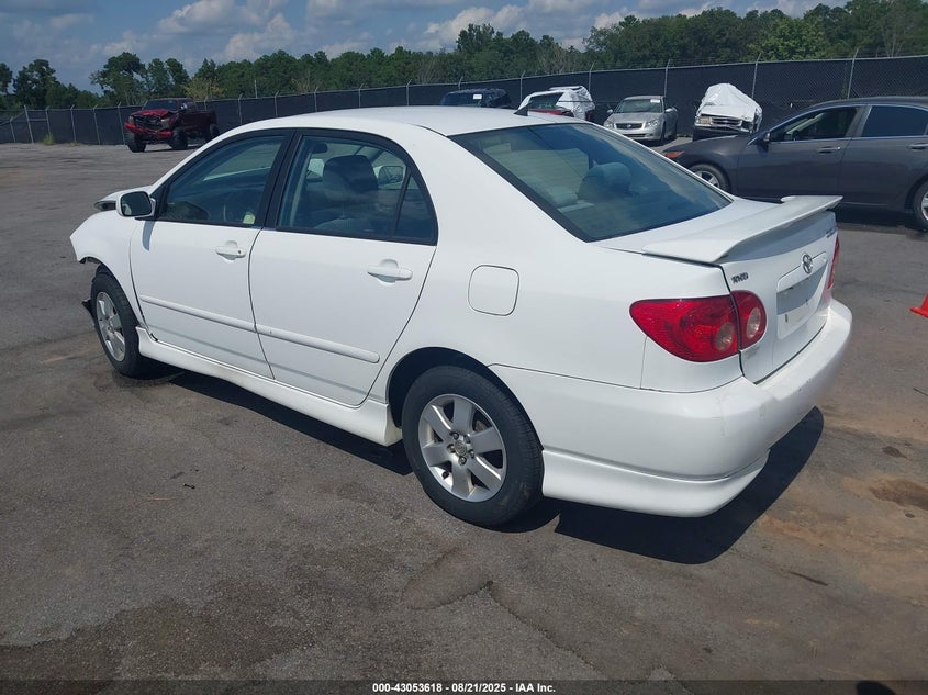 2008 Toyota Corolla S white sedan gasoline 1NXBR32E38Z001930 photo #4