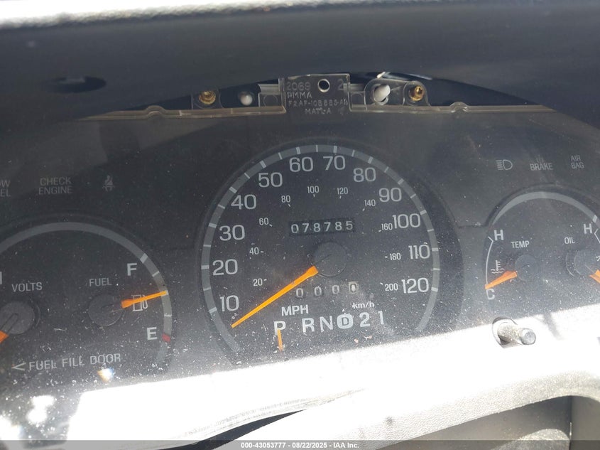 1997 Ford Crown Victoria VIN: 2FALP73W7VX109488 Lot: 43053777