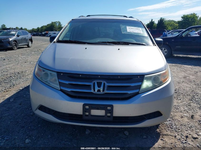 2012 Honda Odyssey Ex-L VIN: 5FNRL5H66CB076185 Lot: 43053801