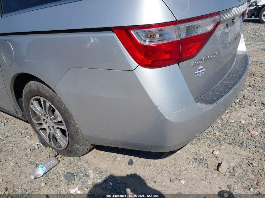 2012 Honda Odyssey Ex-L VIN: 5FNRL5H66CB076185 Lot: 43053801